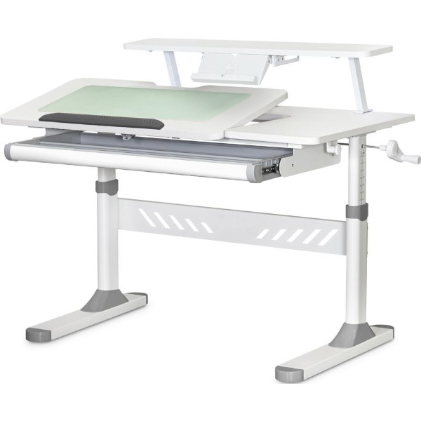 Фото - Парта школьная Evo-kids TH-310 W/G + BD-S30 G